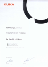  IJS certifikát KUKA Frieser